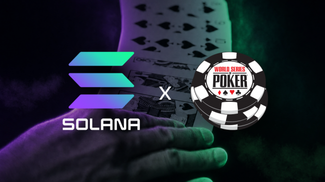 Solana se asocia con las WSOP para introducir pagos cripto