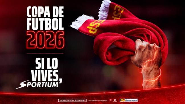 Sportium lanza su campaña global para el Mundial 2026: “Si lo vives, Sportium”