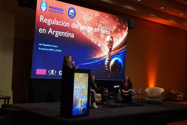 Ida López lleva la regulación argentina del juego online a un foro internacional de ciberseguridad
