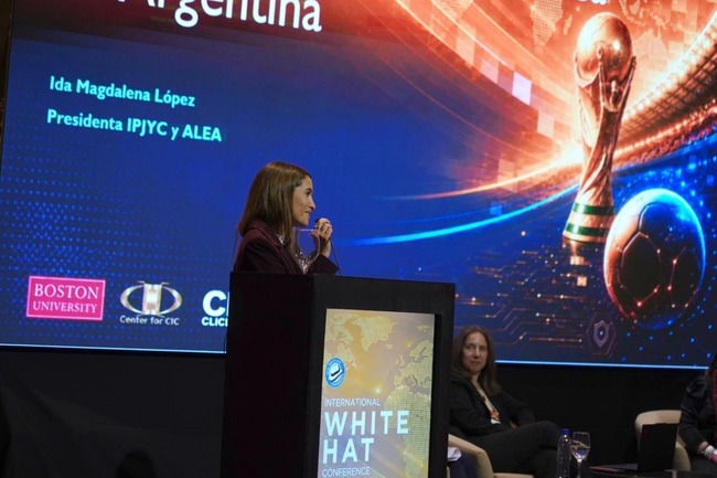  Ida López lleva la regulación argentina del juego online a un foro internacional de ciberseguridad