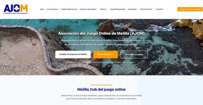  AJOM lanza su nueva web para impulsar el ecosistema iGaming en Melilla