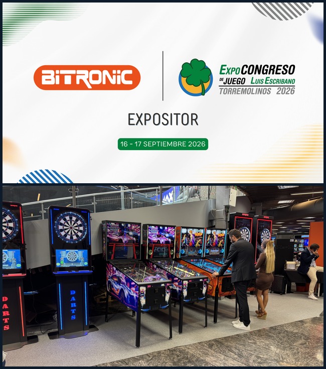  Bitronic exhibirá toda su capacidad de fabricación en el ExpoCongreso de Juego Luis Escribano