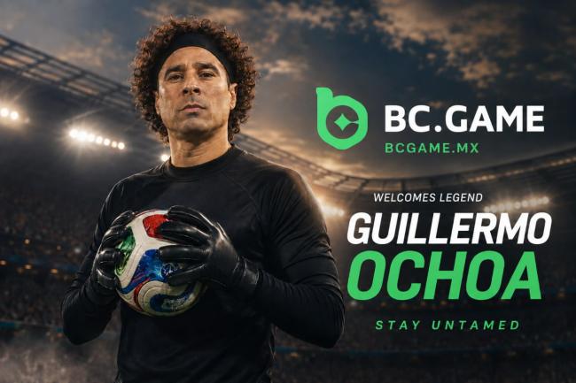 BC.GAME ficha a Guillermo Ochoa para reforzar su estrategia de crecimiento en México.