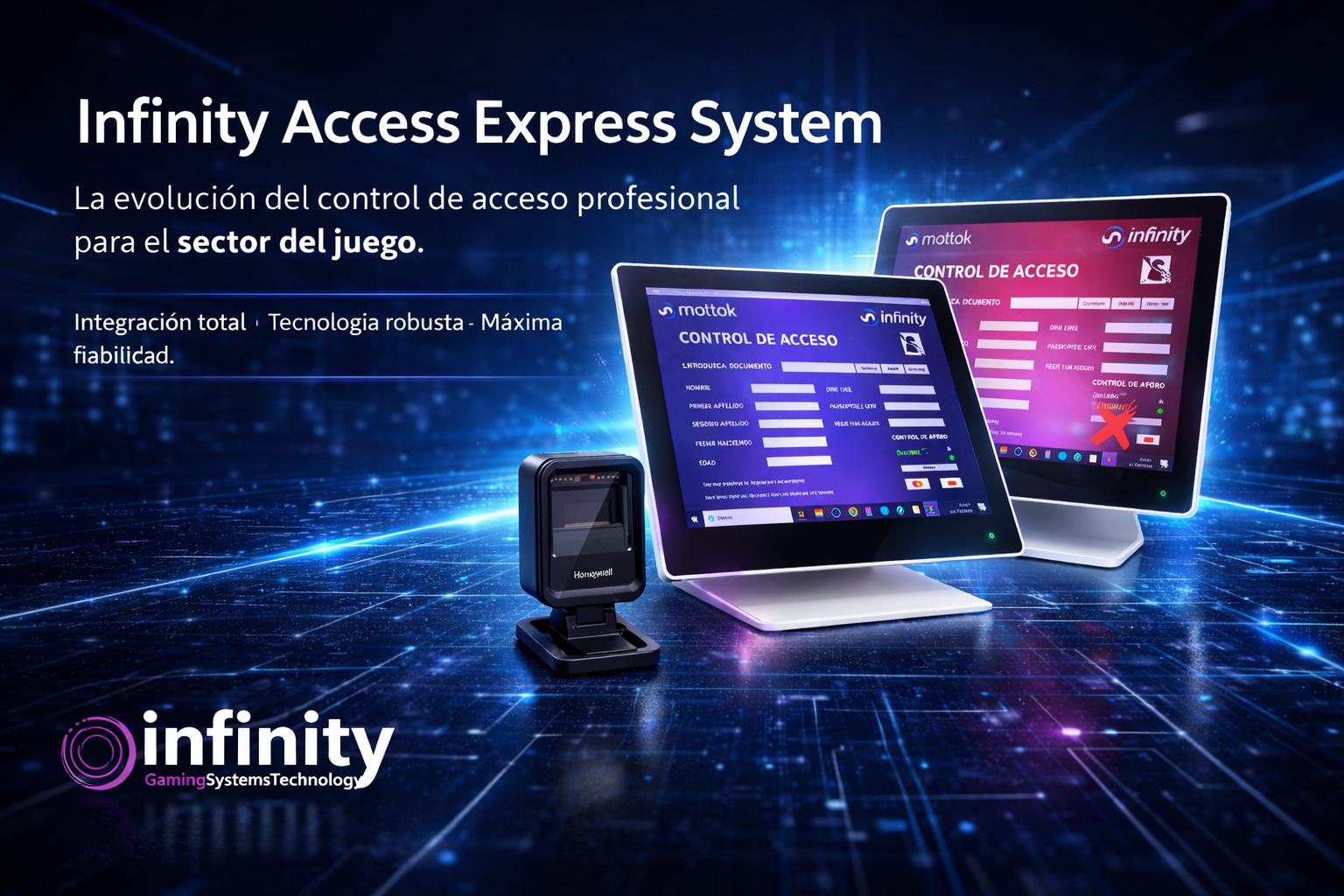 Infinity Gaming marca un hito: Access Express se convierte en el primer sistema de control de accesos autorizado en Galicia