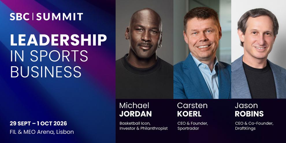Michael Jordan, Carsten Koerl y Jason Robins abrirán SBC Summit 2026 en Lisboa