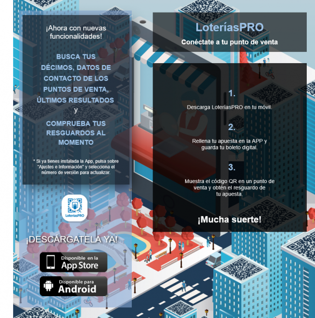 SELAE promociona su app LoteríasPRO en plena revuelta de las administraciones de lotería