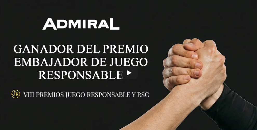 VIDEO: ADMIRAL Slots de NOVOMATIC Spain, reconocida como Embajadora de Juego Responsable