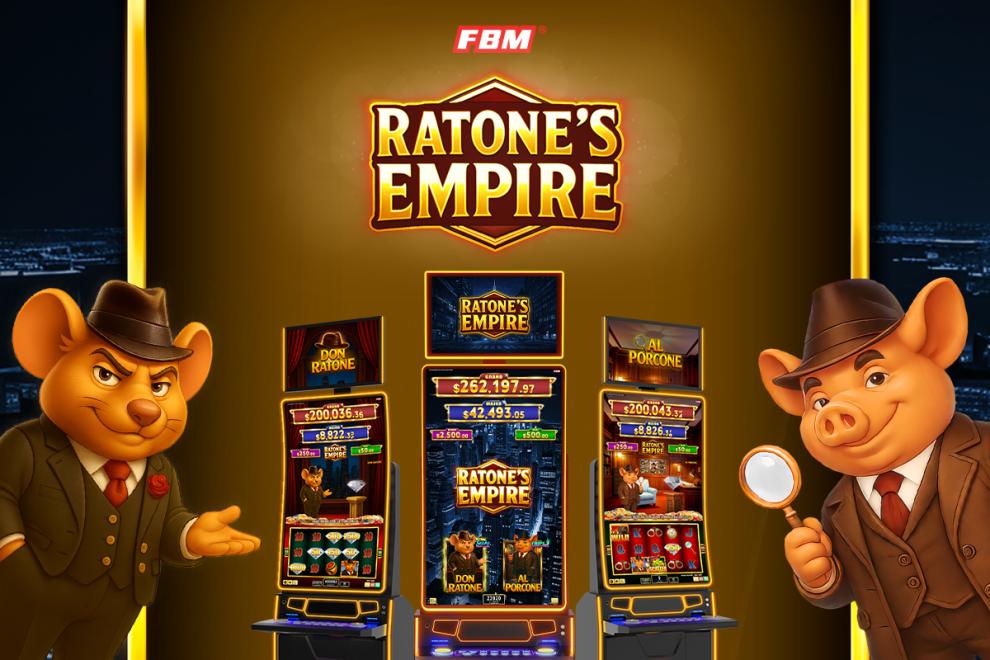 FBM lanza Ratone's Empire en México: slots con Link Feature y dos juegos en uno