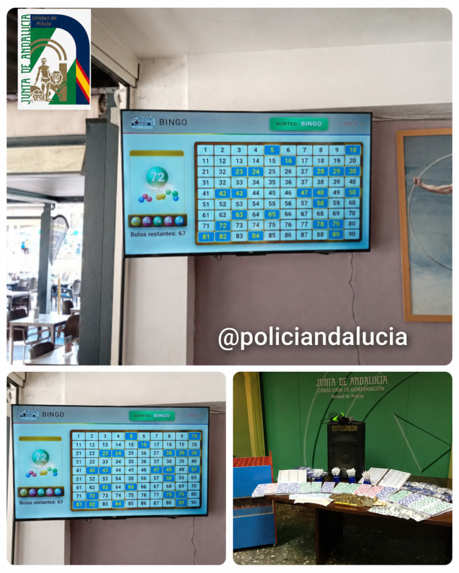 La Policía desmantela un bingo ilegal con códigos QR en Torremolinos