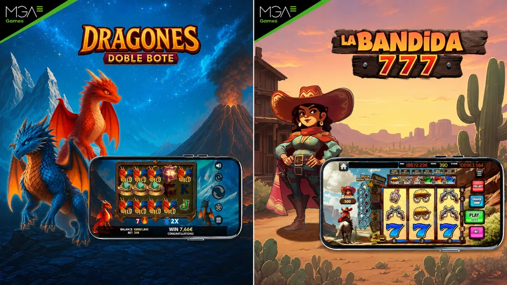 Dragones Doble Bote, la nueva video slot de MGA Games