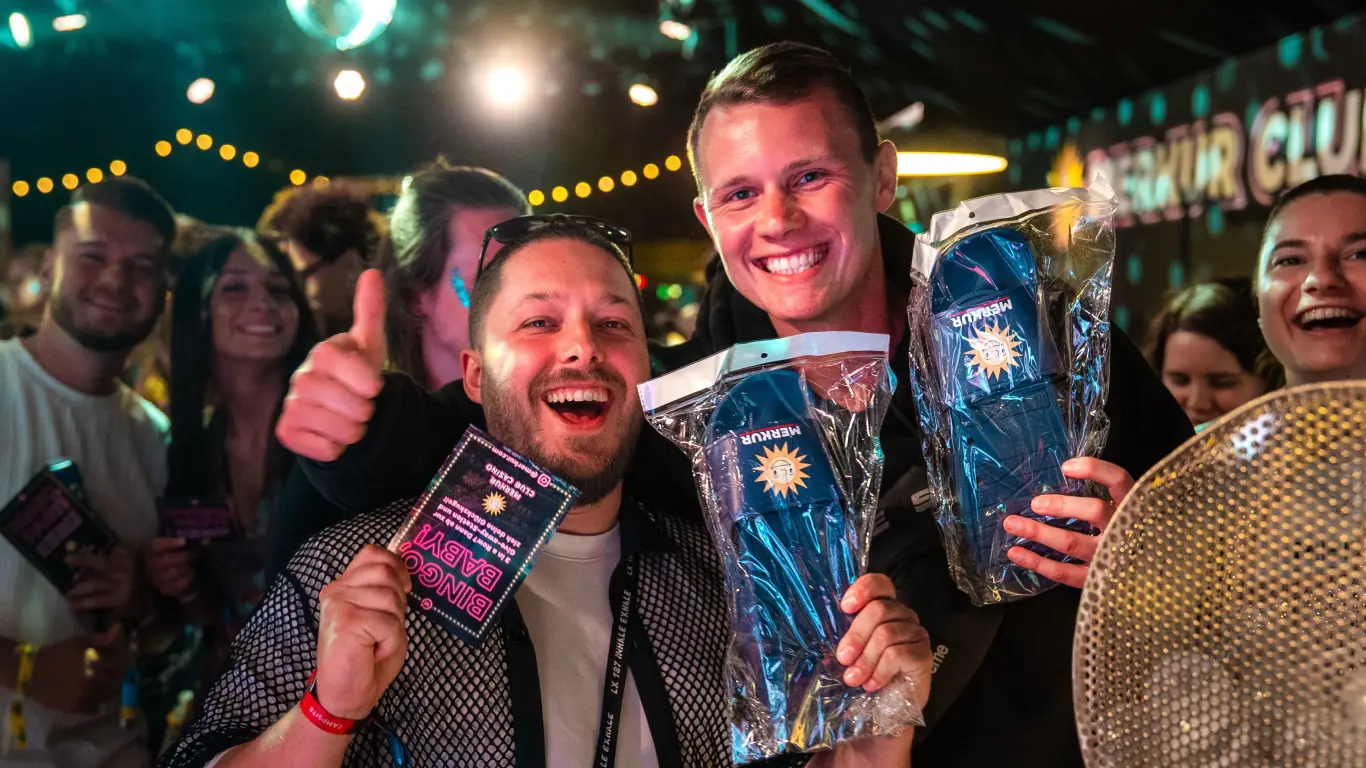 MERKUR lleva su CLUB CASINO a PAROOKAVILLE, uno de los grandes festivales de música electrónica de Alemania FOTOS