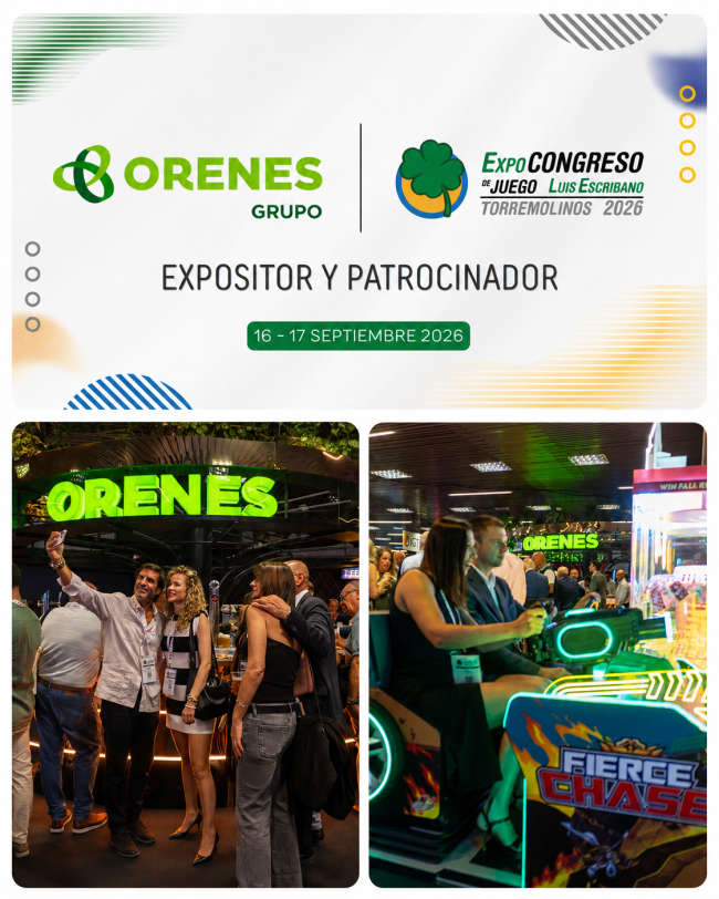 Orenes refuerza su presencia en ExpoCongreso de Juego