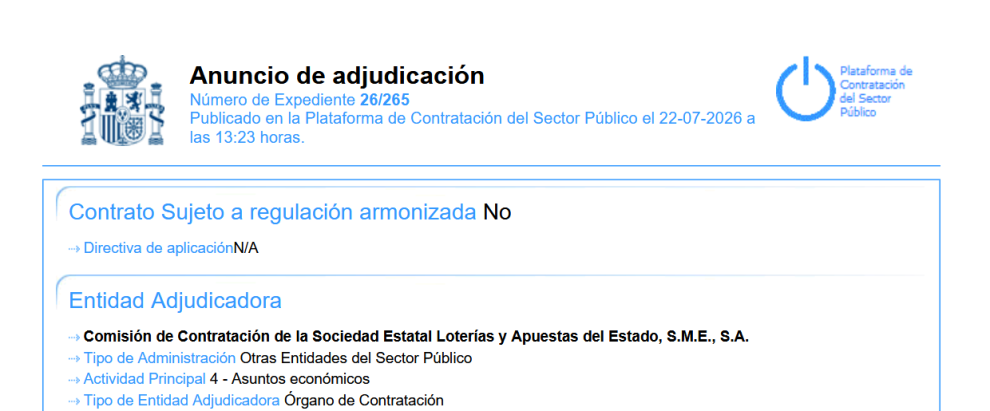 SELAE adjudica a IMQ Iberica un curso de compliance para el sector del juego