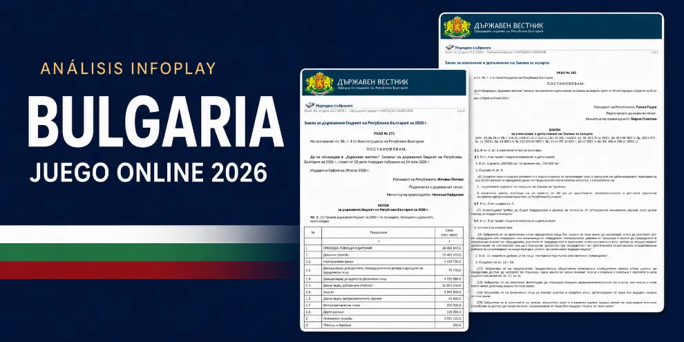 Bulgaria revoluciona el juego online: licencia a los afiliados, bloquea pagos y supera los 66.900 millones en apuestas