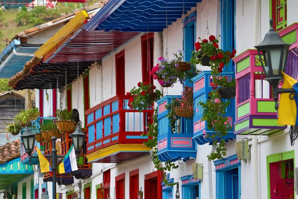 Arquitectura en Salento, Colombia