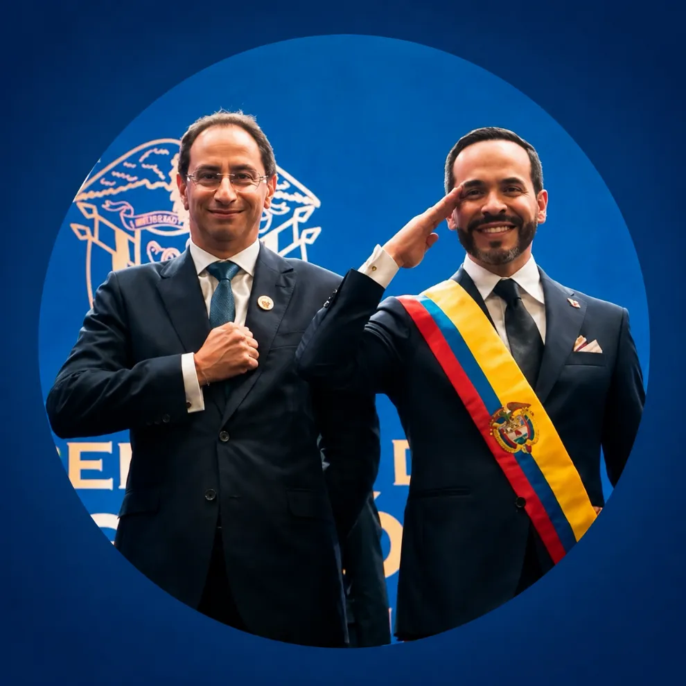 Abelardo De La Espriella y José Manuel Restrepo, presidente y vicepresidente electos de Colombia