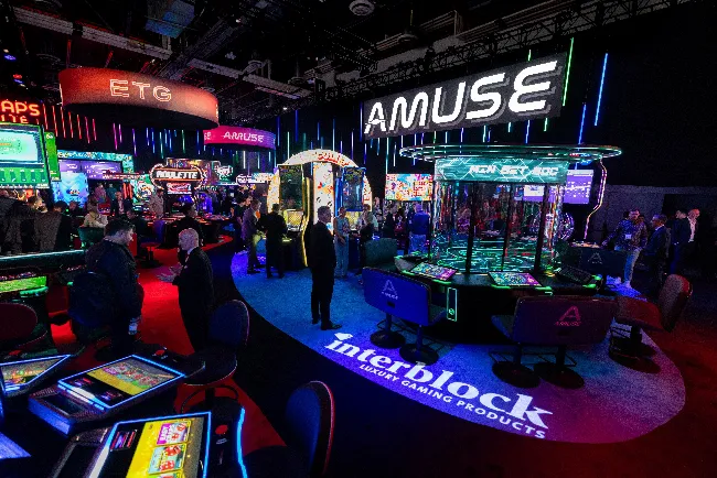 The new Interblock bursts into G2E 2026 with its big leap into online gaming and three AMUSE premieres The new Interblock bursts into G2E 2026 with its big leap into online gaming and three AMUSE premieres