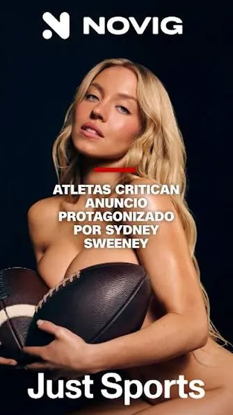 EL ANUNCIO DE LA POLÉMICA: Sydney Sweeney protagoniza la nueva campaña de apuestas de Novig