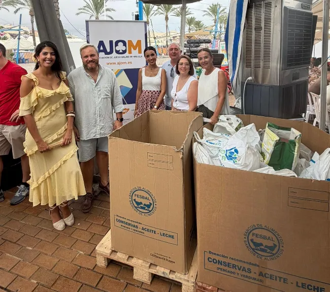 La Asociación de Juego Online de Melilla dona 2,7 toneladas de comida al Banco de Alimentos