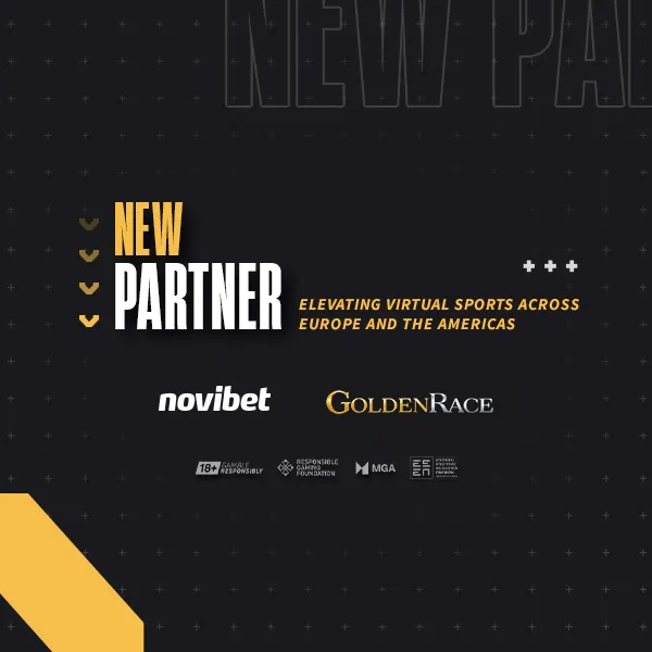 GoldenRace e Novibet unem forças para promover os Esportes Virtuais na Europa e América