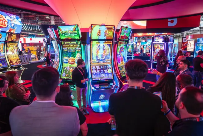 First photos: Zitro's energy is already felt in Las Vegas with its largest stand at the Global Gaming Expo