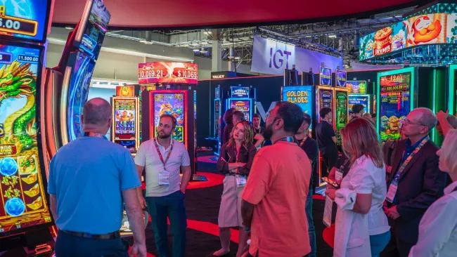 First photos: Zitro's energy is already felt in Las Vegas with its largest stand at the Global Gaming Expo