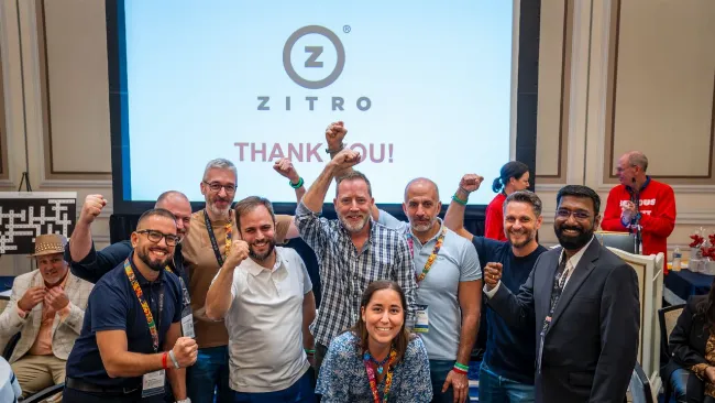 First photos: Zitro's energy is already felt in Las Vegas with its largest stand at the Global Gaming Expo