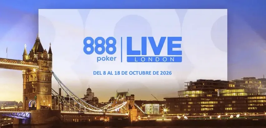 888poker Live Londres: broche final de la temporada 2026