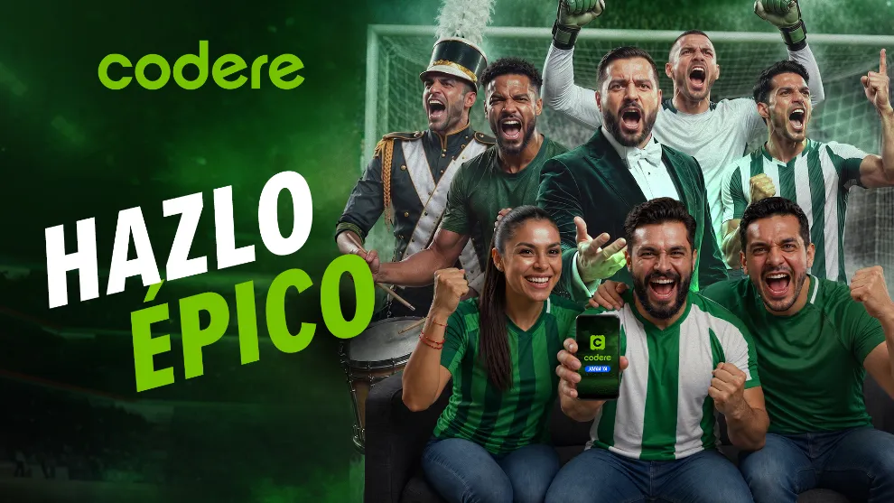Codere Online en México: 'Hazlo Épico' convierte jugadas