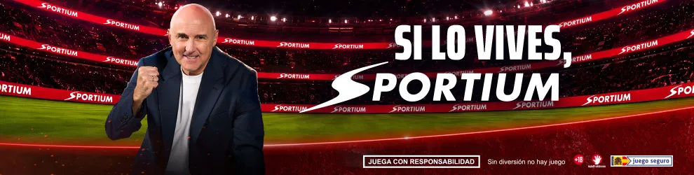 Sportium estrena en INFOPLAY la imagen de su nueva campaña «Si lo vives, Sportium»