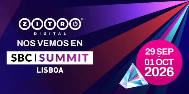 ZITRO DIGITAL ESTARÁ PRESENTE EN SBC SUMMIT LISBOA 2026