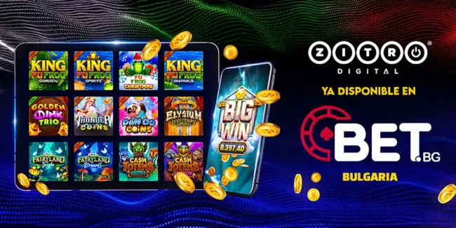ZITRO DIGITAL REFUERZA SU PRESENCIA EN BULGARIA CON EL LANZAMIENTO DE SU CONTENIDO EN BET.BG