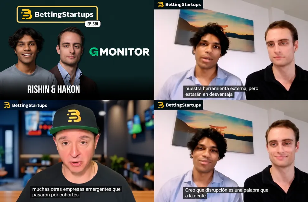 Cody Luongo interviews Gmonitor after winning First Pitch at SBC Lisbon
