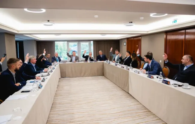 Dragan Škrbi, primer presidente de la nueva Federación Balcánica del Juego, que estrecha lazos con EUROMAT
