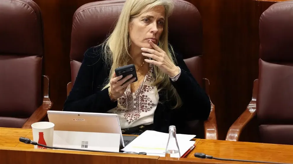 La consejera de Economía, Hacienda y Empleo, Rocío Albert