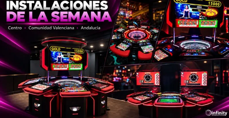 INFINITY GAMING instala Interblock y ZUUM en tres zonas de España