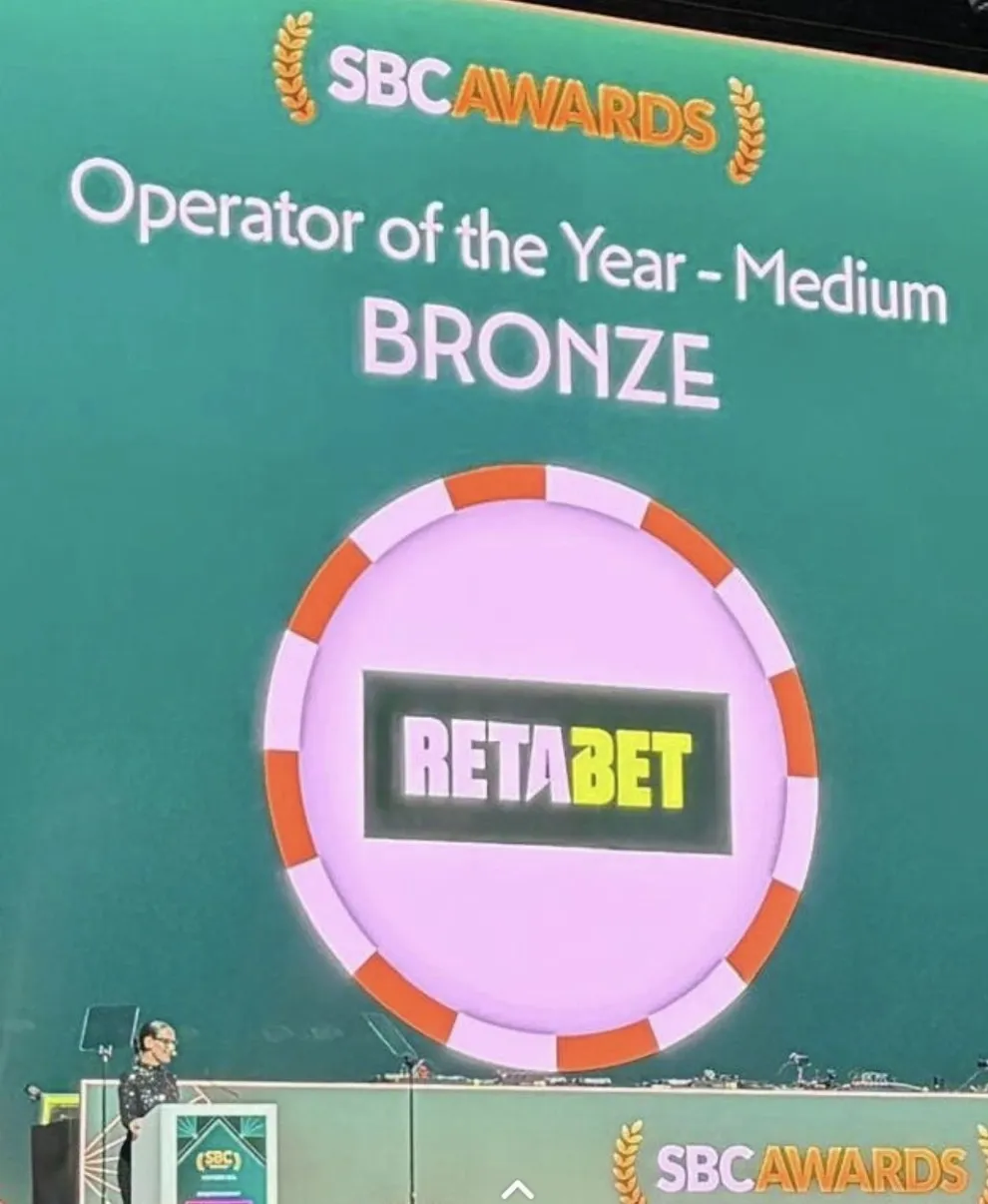 RETAbet logra Bronze como Operador del Año en SBC Awards 2026