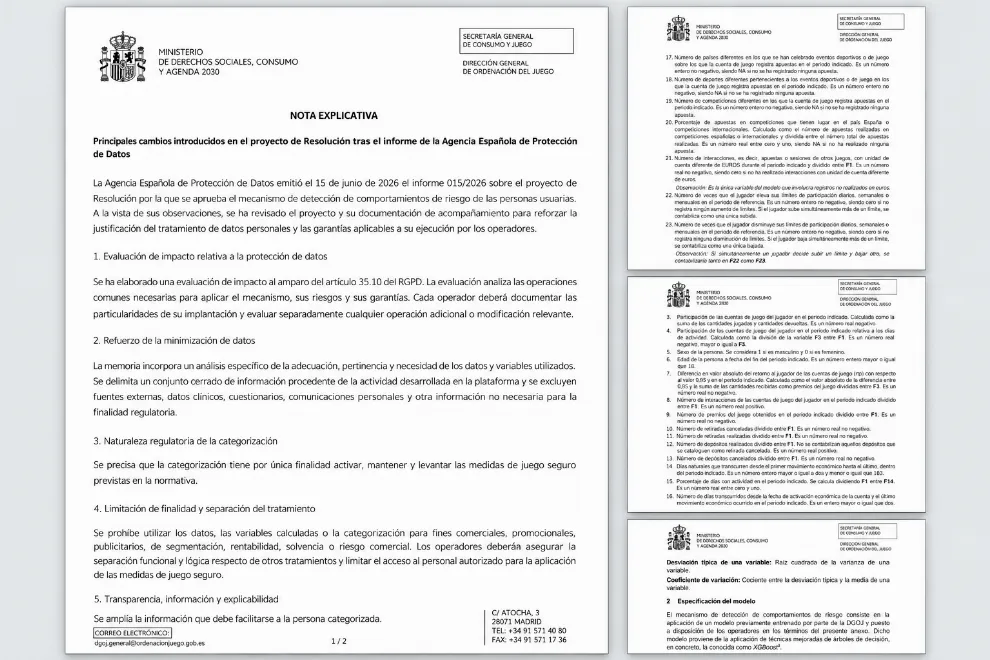 DGOJ detalla cuatro fases y XGBoost para vigilar jugadores