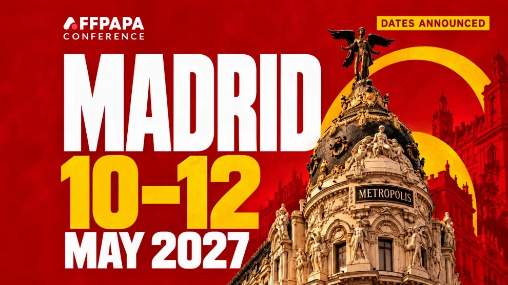 AffPapa Conference Madrid 2027 reunirá a 1.800 profesionales