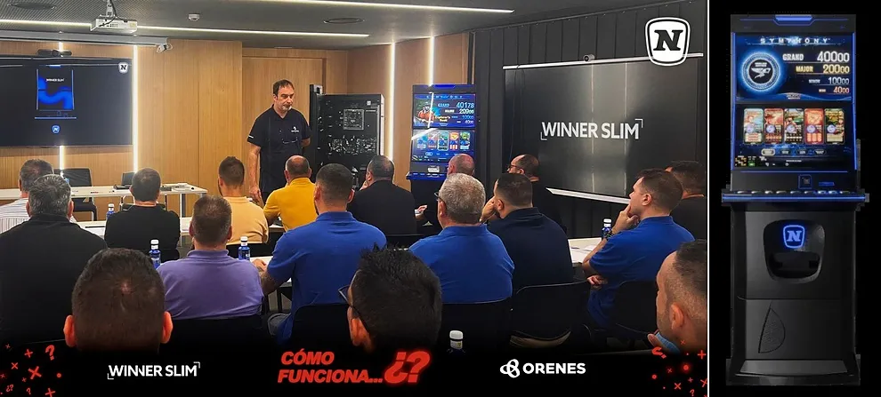 Winner Slim en Murcia: NOVOMATIC Spain forma a técnicos de Grupo Orenes