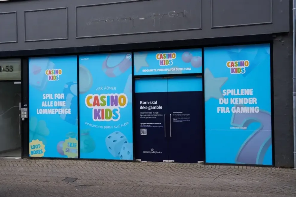 Spillemyndigheden instala 'Casino Kids' en tres ciudades danesas