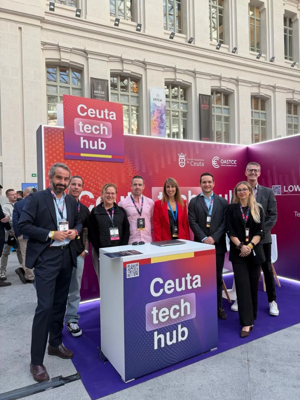 Ceuta promociona sus ventajas fiscales en Merge Madrid 2026