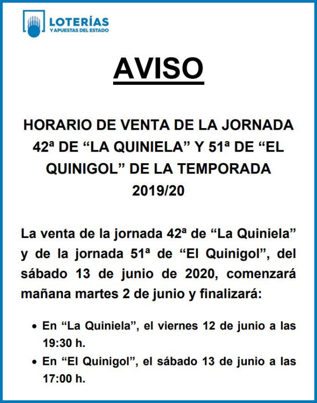 Quiniela - Loterías y Apuestas del Estado